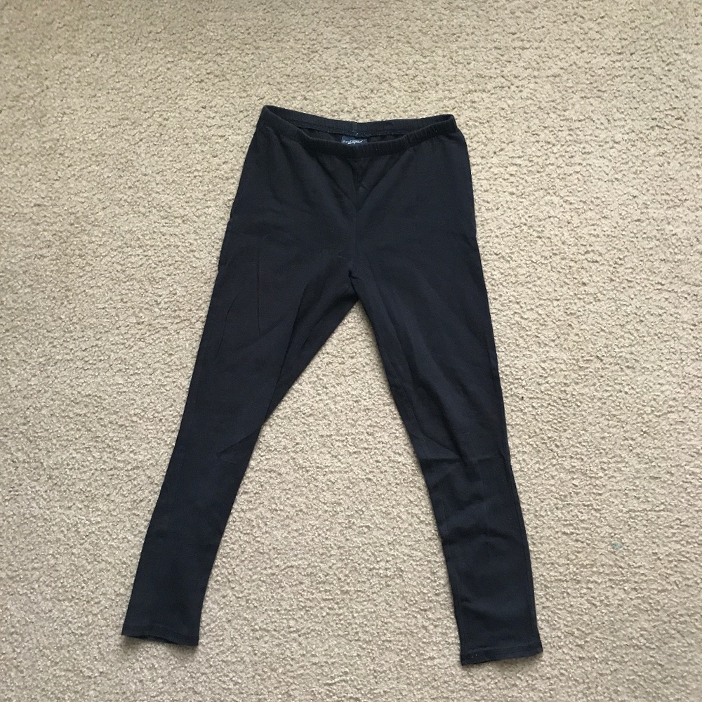 2 Pairs of Black Capri Leggings